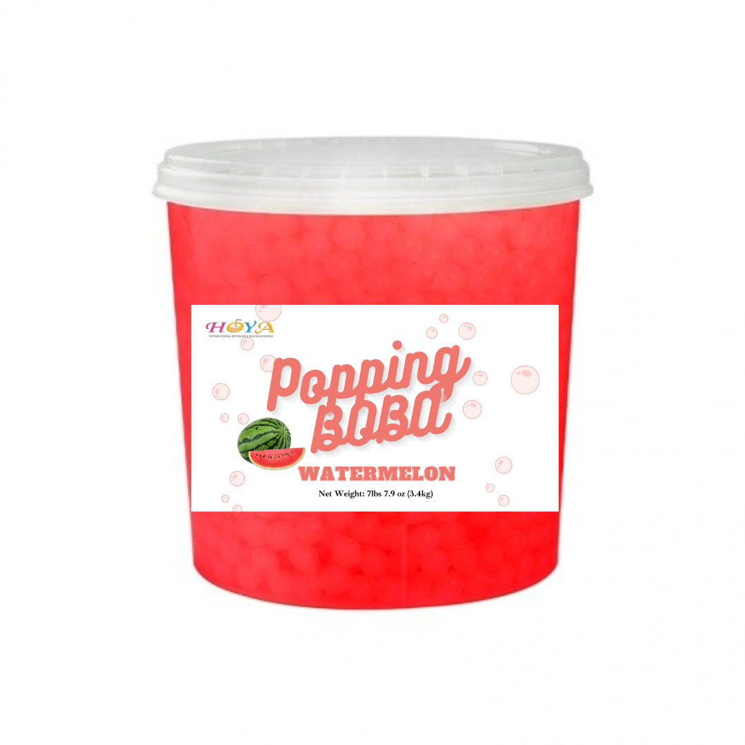 Watermelon Popping Boba